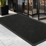Heavy Duty Outdoor Welcome Mat – 18x30 Inch, Waterproof & Slip-Resistant (Black) - Image 2