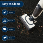 Heavy Duty Outdoor Welcome Mat – 18x30 Inch, Waterproof & Slip-Resistant (Black)